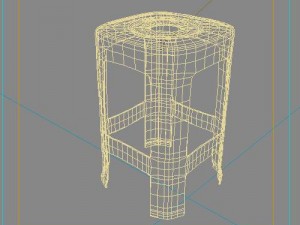 stool bar Model 3D