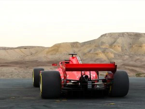 f1 ferrari sf71h 2018 3D Model