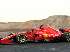f1 ferrari sf71h 2018 3D Modell