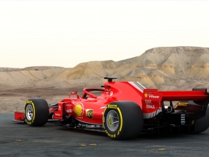 f1 ferrari sf71h 2018 3D Modell
