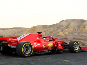 f1 ferrari sf71h 2018 3D Modell