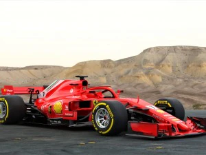 f1 ferrari sf71h 2018 3D Model