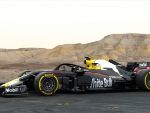 f1 white bull rb14 2018 3D 模型