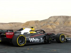f1 white bull rb14 2018 3D Model