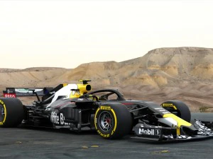 f1 white bull rb14 2018 3D Model