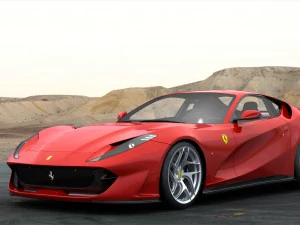 ferrari 812 super cepat 2018 Model 3D
