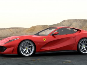 ferrari 812 superfast 2018 3D Модель