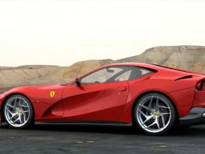 ferrari 812 superveloce 2018 Modello 3D