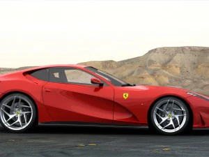 ferrari 812 superveloce 2018 Modello 3D