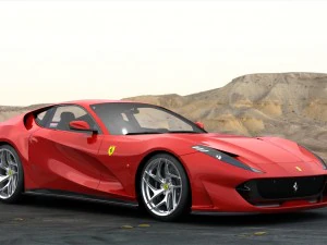 ferrari 812 superveloce 2018 Modello 3D