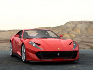 ferrari 812 superveloce 2018 Modello 3D