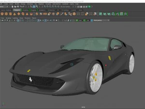 ferrari 812 superveloce 2018 Modello 3D