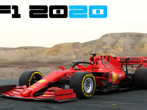 f1 феррари sf1000 сезон 2020 3D Модель