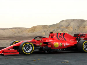 f1 ferrari sf1000 season 2020 3D Model