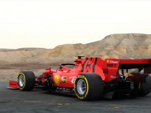 f1 ferrari sf1000 season 2020 3D Model