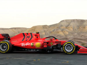 f1 ferrari sf1000 season 2020 3D Model