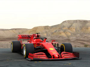 f1 ferrari sf1000 season 2020 3D Model
