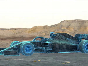 f1 ferrari sf1000 season 2020 3D Model