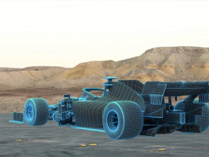 f1 ferrari sf1000 season 2020 3D Model