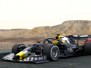 f1 white bull wb16 2020 3D Model