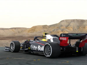 f1 white bull wb16 2020 3D Model