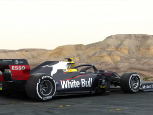 f1 white bull wb16 2020 3D मॉडल
