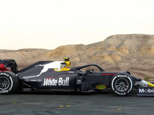 f1 white bull wb16 2020 3D Model