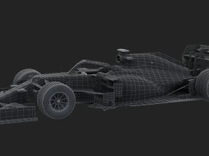 f1 white bull wb16 2020 3D Model