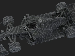 f1 white bull wb16 2020 3D Model