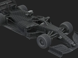 f1 white bull wb16 2020 3D Model