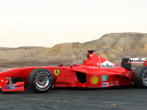 f1 ferrari f2000 michael schumacher 3D Model