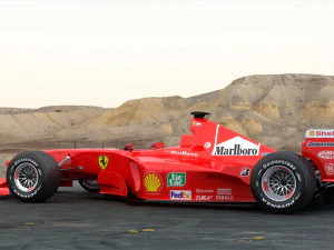 f1 ferrari f2000 michael schumacher 3D Model