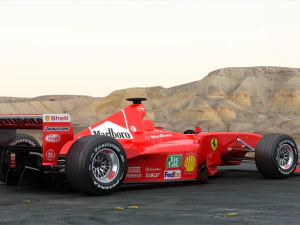 f1 ferrari f2000 michael schumacher 3D Model