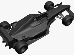 f1 ferrari f2000 michael schumacher 3D Model