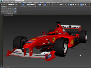 f1 ferrari f2000 michael schumacher 3D Model