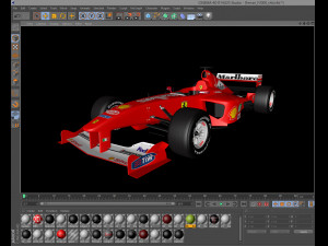 f1 ferrari f2000 michael schumacher Modelo 3D