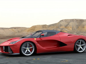 ferrari laferrari 2014 Modelo 3D
