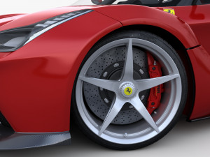 ferrari laferrari 2014 Modelo 3D