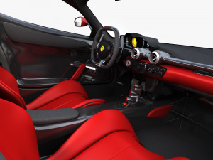 ferrari laferrari 2014 Modelo 3D