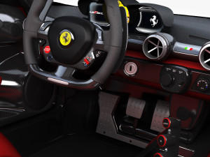 ferrari laferrari 2014 Modelo 3D
