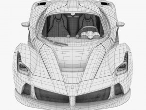 ferrari laferrari 2014 Modelo 3D