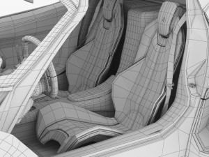 ferrari laferrari 2014 Modelo 3D