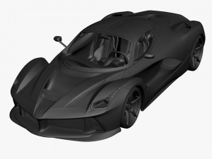 ferrari laferrari 2014 Modelo 3D