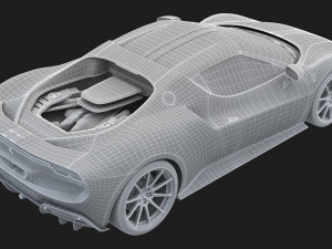 ferrari 296 gtb assetto fiorano 2022 3D Model