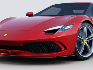 Ferrari 296 gtb 2022 Modello 3D