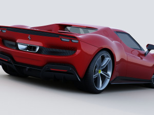 Ferrari 296 gtb 2022 Modello 3D