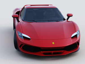 Ferrari 296 gtb 2022 Modello 3D
