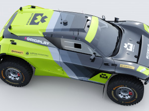 Extreme E E-SUV 2022 2023 3D मॉडल