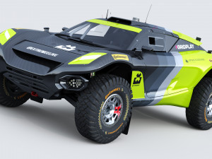 Extreme E E-SUV 2022 2023 3D मॉडल