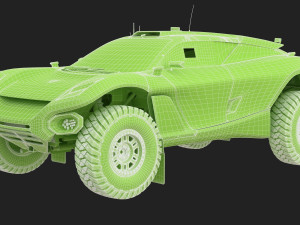 Extreme E E-SUV 2022 2023 3D मॉडल